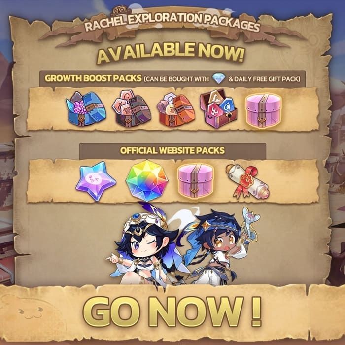 Rachel Exploration Packages 