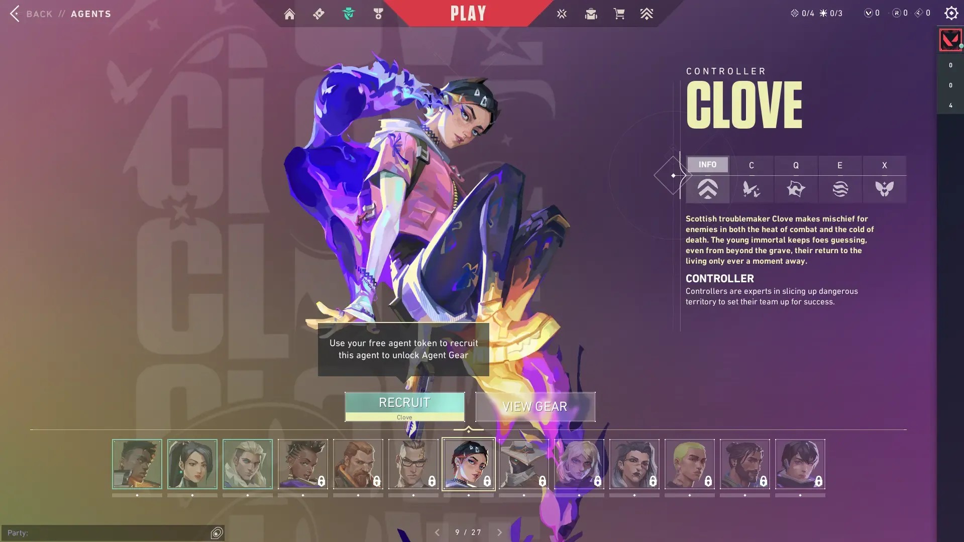 clove gear guide