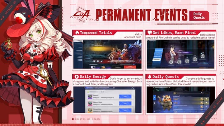 Permanent Events ของ COA