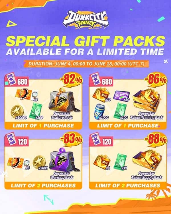 โปรโมชั่น Dunk City Dynasty