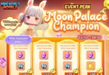Mini World Royale จัดโปรใหม่ เดือนตุลาคม – Moon Palace