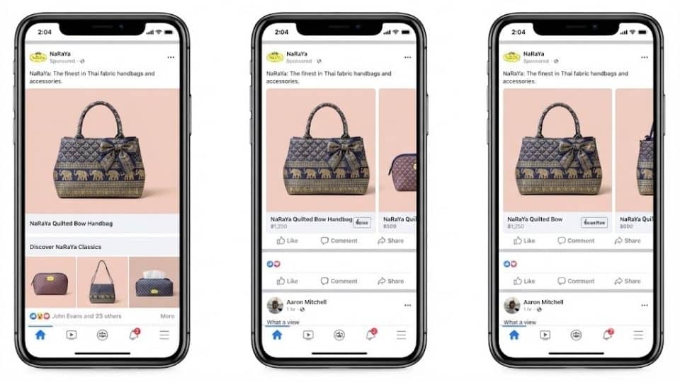 ตัวอย่างโฆษณา AI ใน Facebook ด้วย Ads