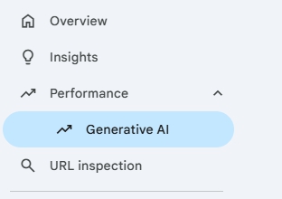 Generative AI ฟีเจอร์ใหม่ใน GSC