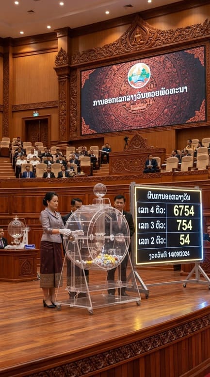 การออกหวยลาวที่ประเทศลาว