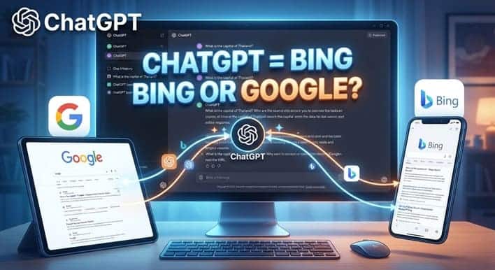 chatGPT ดึงข้อมูลจาก Bing เพราะ การลงทุนของ Microsoft จริงหรือไม่?